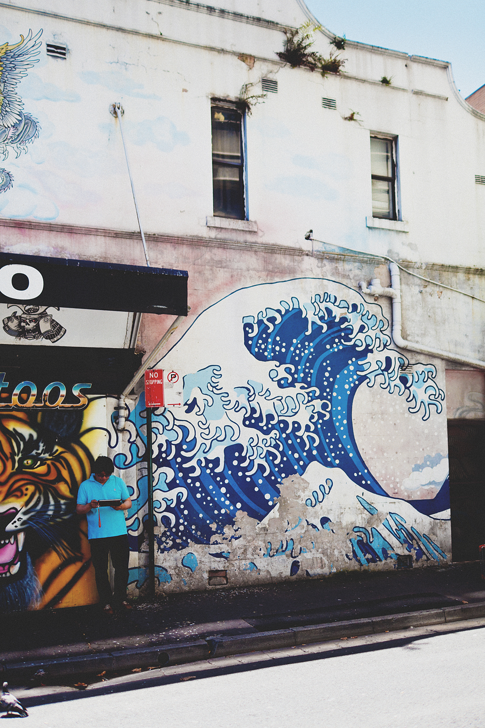 The Great Wave off Kanagawa, Sydny Street Art
